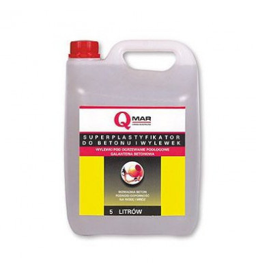 Qmar - plastyfikator do betonu i wylewek