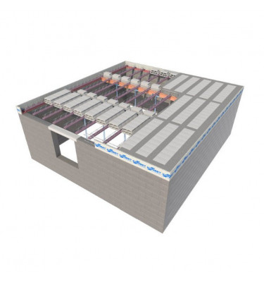 Konbet - pustak stropowy Teriva 24/60 Plus, 5-komorowy, keramzytowy