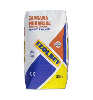 Izolbet - zaprawa murarska cementowo-wapienna ZM-cwM5