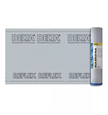 Dorken - parotěsná fólie s hliníkovým sítem Delta-Reflex, role