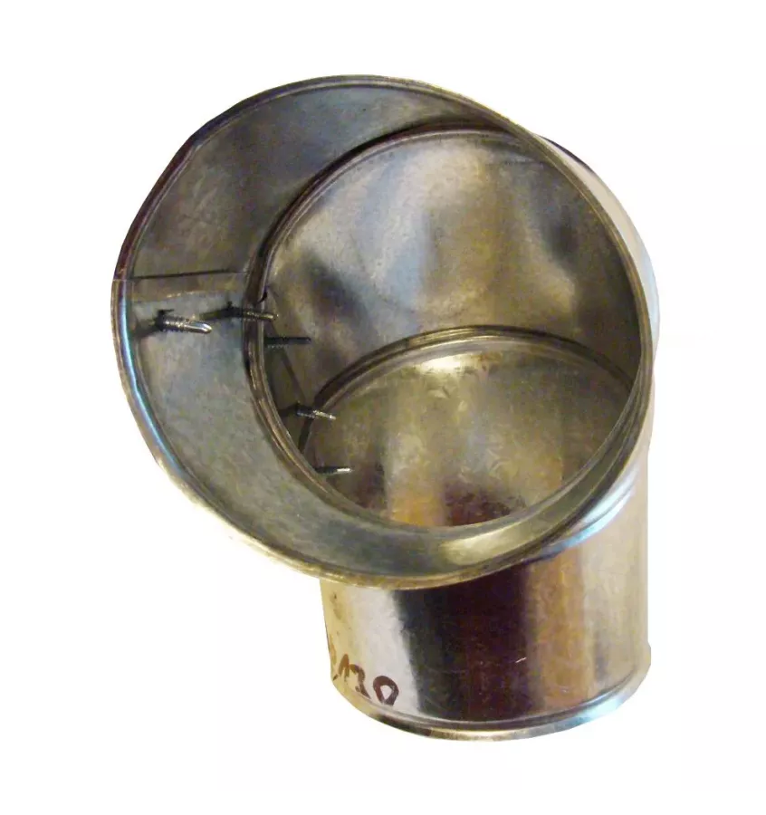 Xplo - ochranný plášť z pozinkovaného ocelového plechu - koleno