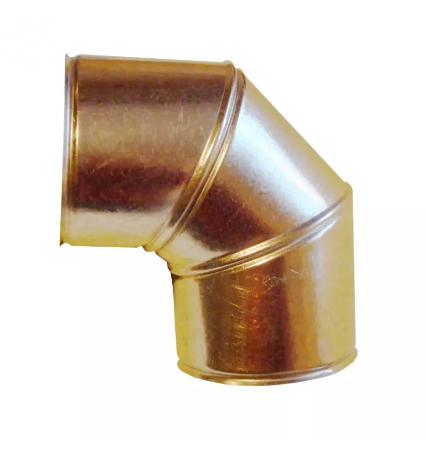 Xplo - płaszcz ochronny z blachy stalowej ocynkowanej - kolano