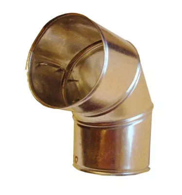 Xplo - płaszcz ochronny z blachy stalowej ocynkowanej - kolano