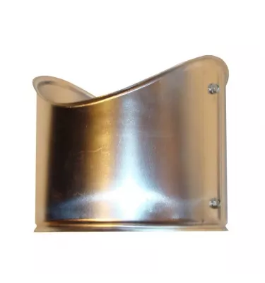 Xplo - płaszcz ochronny z blachy aluminiowej - króciec 