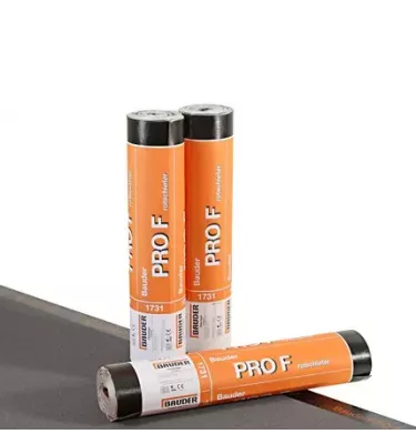 Bauder - heat-sealable roofing felt for single-layer roofing PRO F