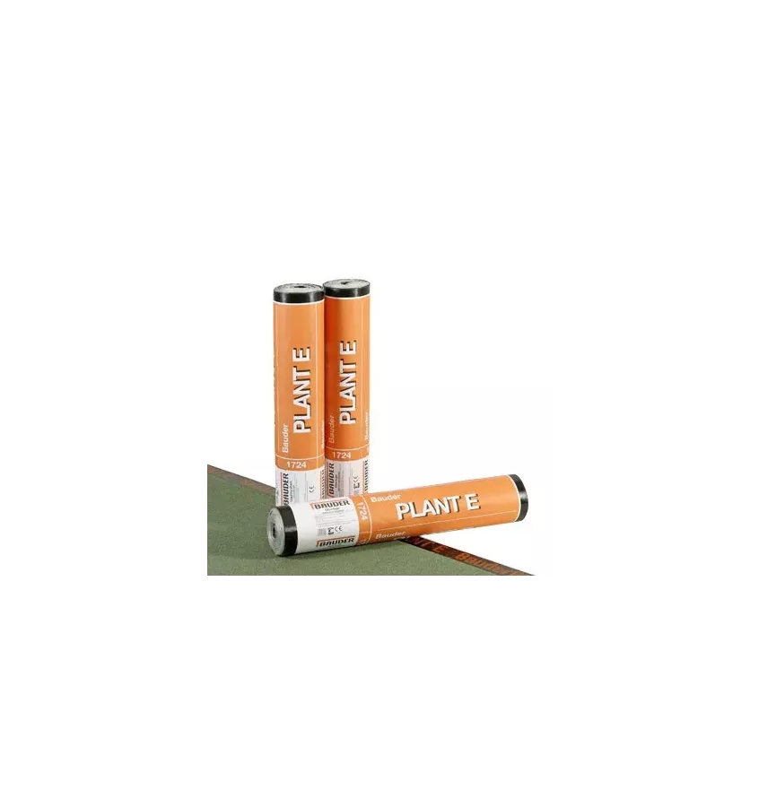 Bauder - topping roofing paper resistant to root penetration Plant E