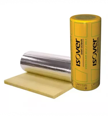 Isover - Ventilam Alu mineral wool mat CLIMCOVER Lamella Mat