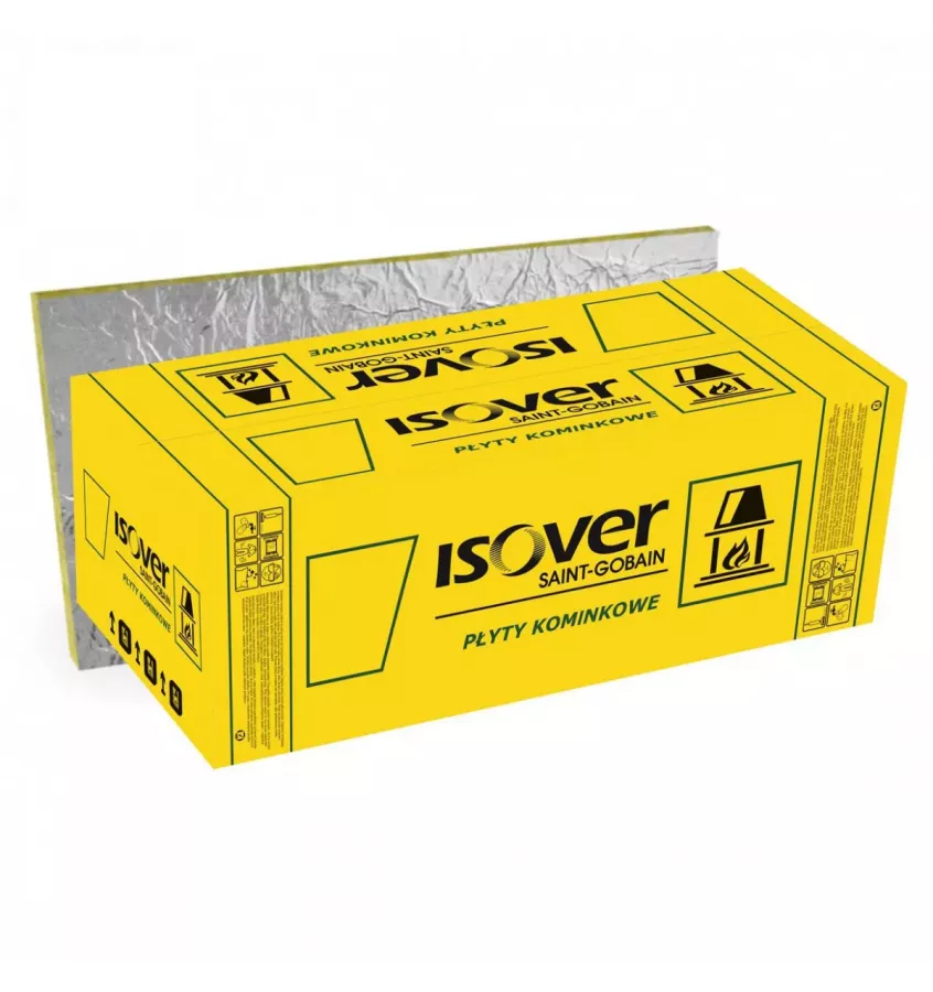 Isover - mineral wool fireplace plate