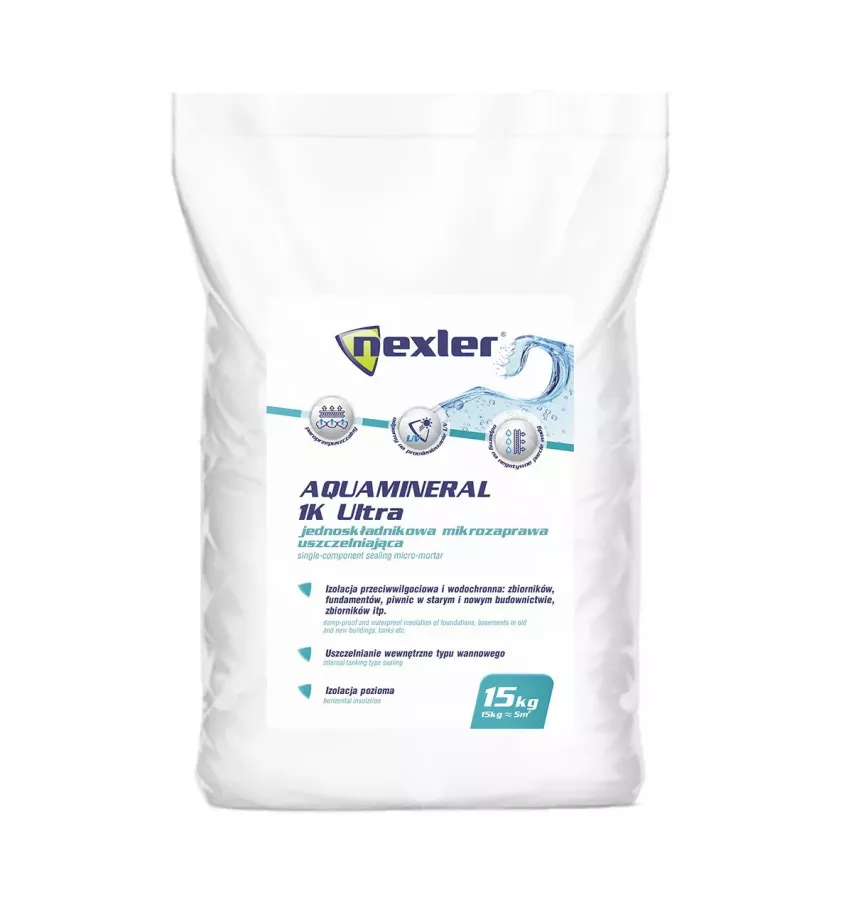 Nexler - mikrozaprawa uszczelniająca Aquamineral 1K Ultra (Eko 1K)