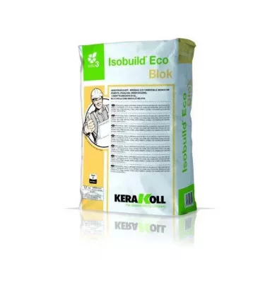 Kerakoll - adhesive for the installation of Isobuild Eco Blok concrete blocks