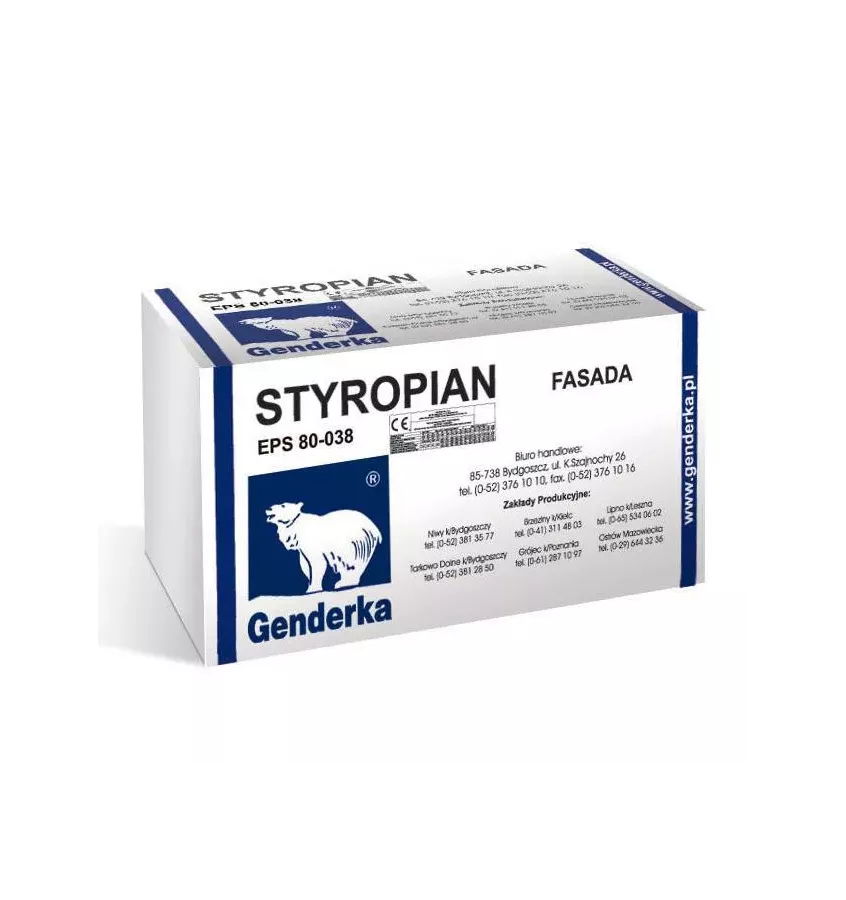 Genderka - polystyren EPS 70-038 Fasáda