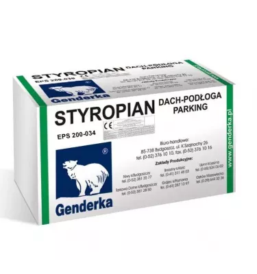 Genderka - styropian EPS 200-034 Dach Podłoga Parking