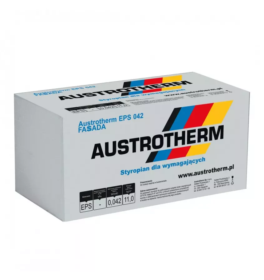 Austrotherm - płyta styropianowa EPS 042 Fasada