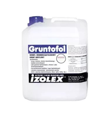 Izolex - napouštěcí roztok Gruntofol
