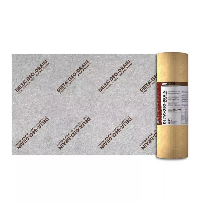Dorken - Delta-Geo Drain Quattro protection and drainage system