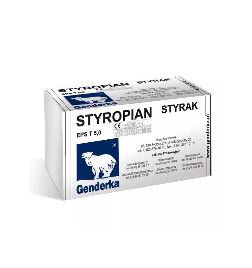 Genderka - styrofoam Styrak EPS T.