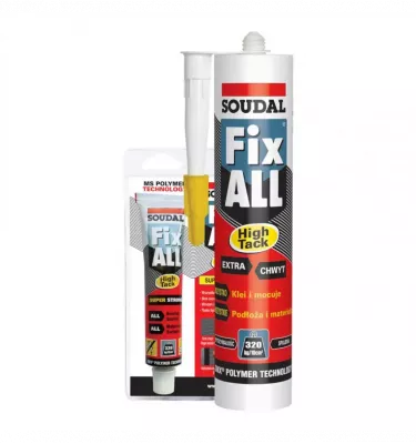 Soudal - tmel - Fix All High Tack hybridní lepidlo