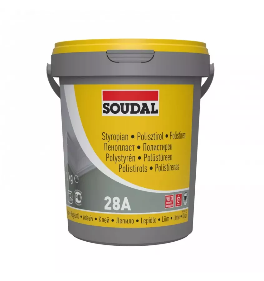 Lepidlo Soudal - 28A na polystyren