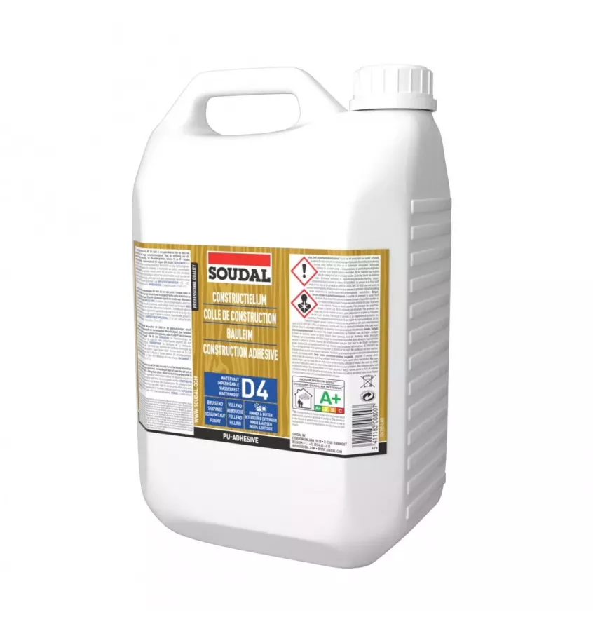 Soudal - klej PU do drewna 66A