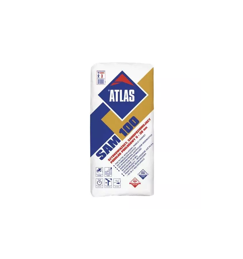 Atlas - self leveling putty Sam 100 5-30 mm (SJ-10)