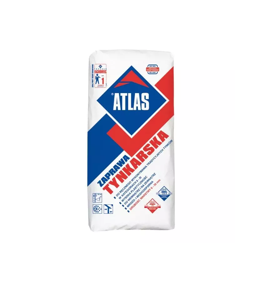 Atlas - ZTM mechanical plastering mortar