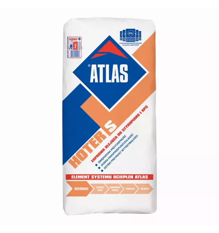 Atlas - Hoter S styrofoam adhesive