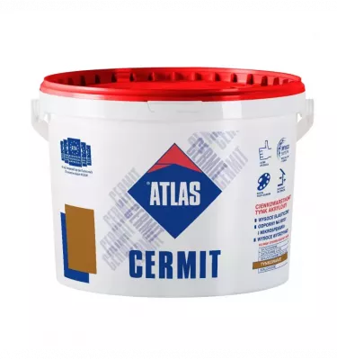 Atlas - thin-layer acrylic plaster Cermit N