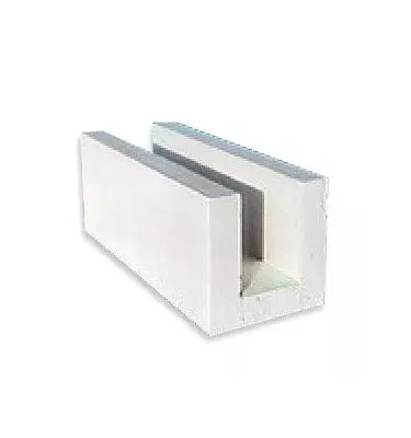 Solbet - cellular concrete lintel housing element U-shaped