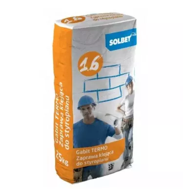 Solbet - zaprawa klejąca do styropianu Gabit Termo (1.6)