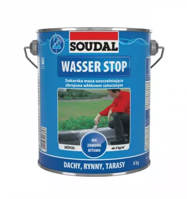 Soudal - nátěr na hydroizolaci střech Wasser Stop