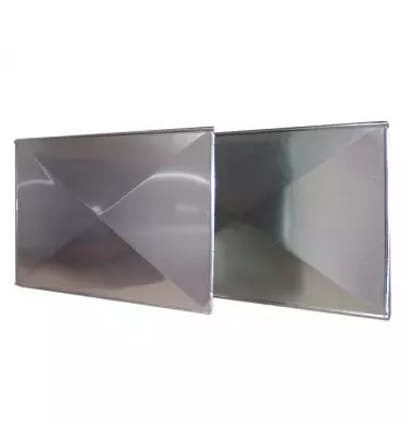 Xplo - protective coat made of stainless steel sheet - flat surfaces