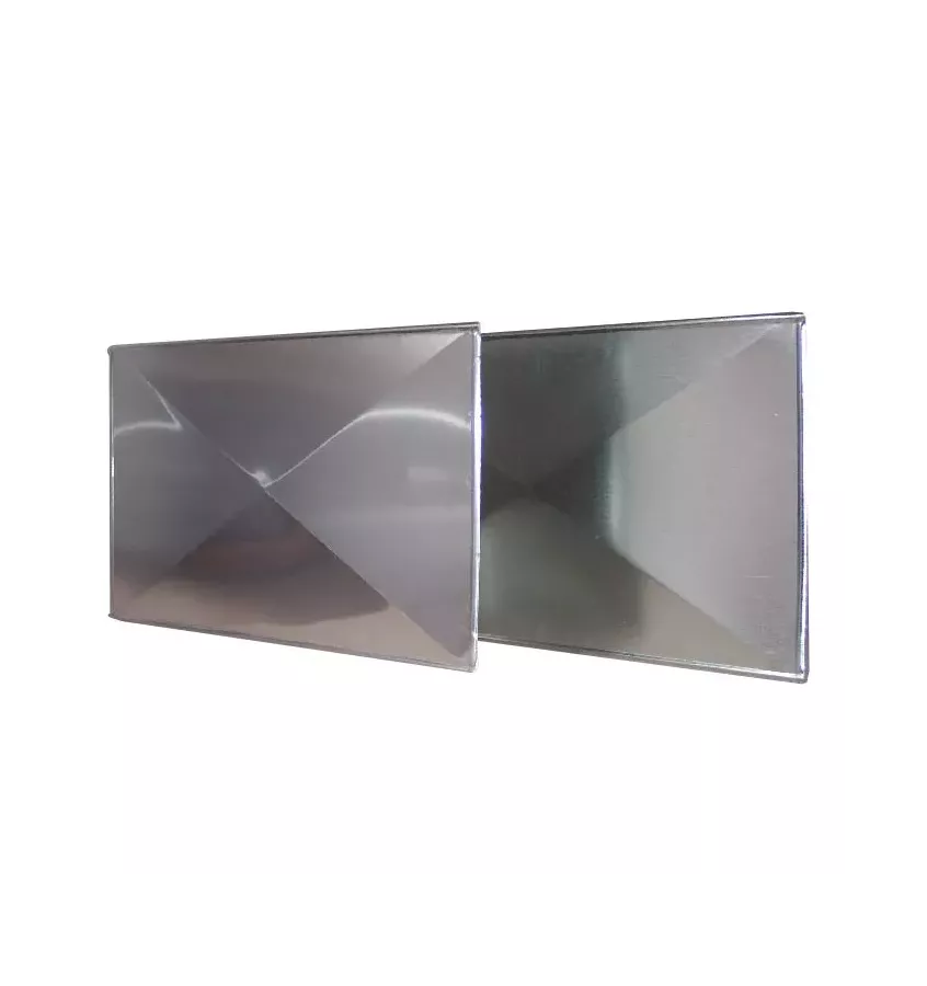 Xplo - płaszcz ochronny z blachy aluminiowej - powierzchnie płaskie