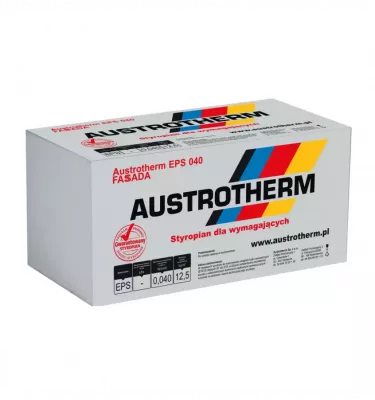Austrotherm - 40 styrofoam board Facade