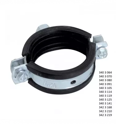 Walraven - single clamps with BISMAT 2000 lining