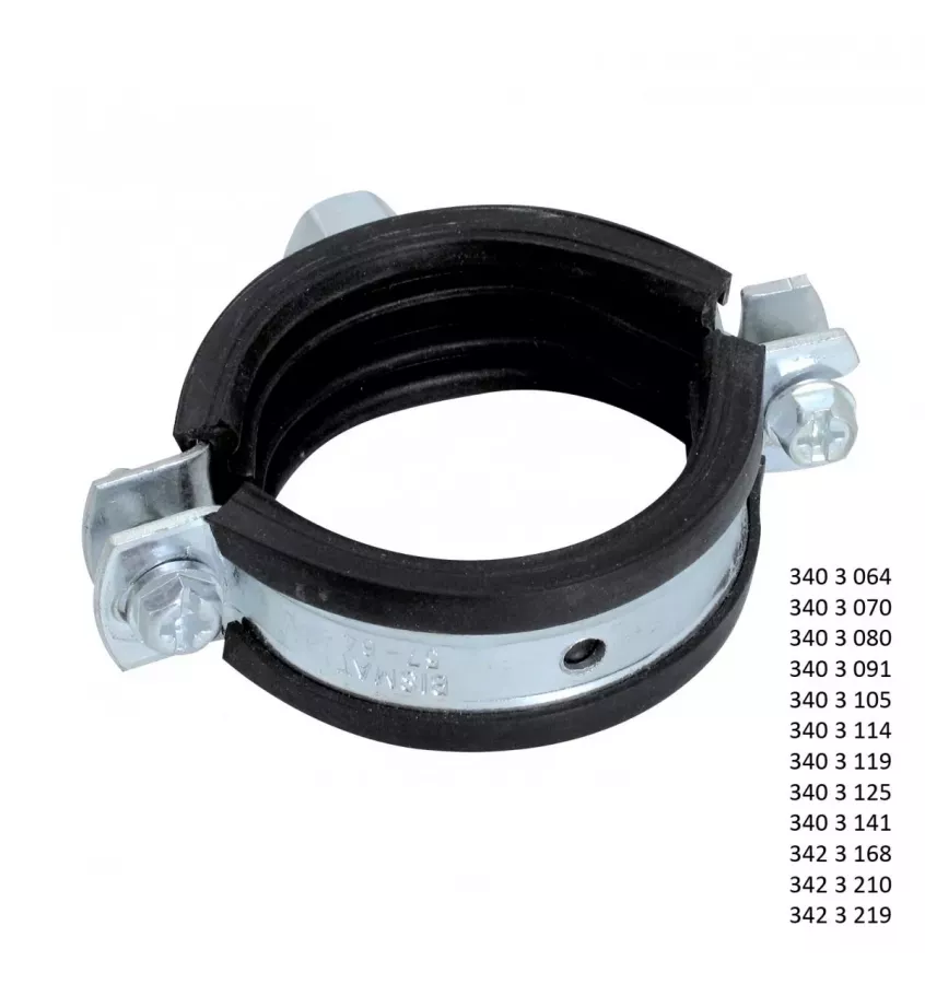 Walraven - single clamps with BISMAT 2000 lining