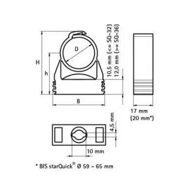 Walraven - BIS starQuick® plastic clamp