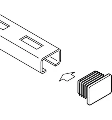 Walraven - plugs for BIS mounting rails, WM0-35