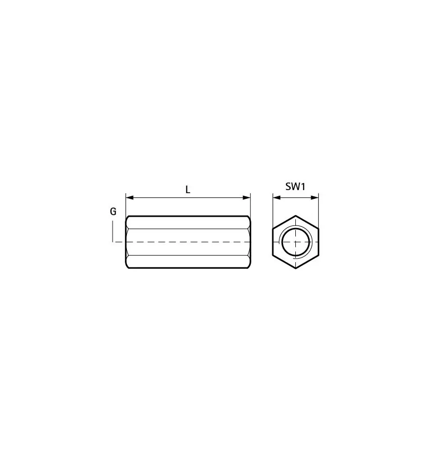 Walraven - BIS extension nut