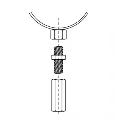 Walraven - BIS extension nut