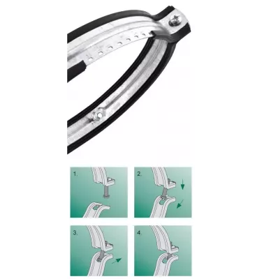 Walraven - ventilation clamp with BIS Aero® spiro lining