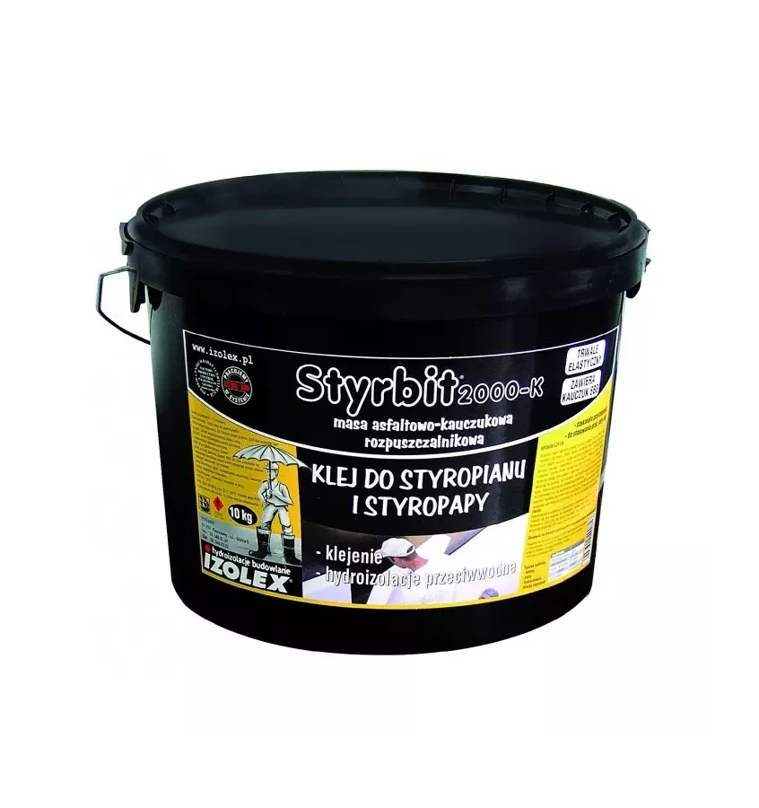 Izolex - adhesive for foamed polystyrene and foamed polystyrene Styrbit 2000 K