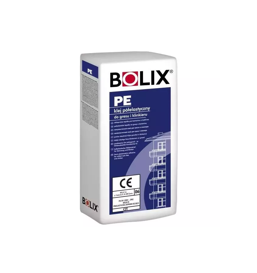 Bolix - zaprawa klejąca do gresu i klinkieru Bolix PE
