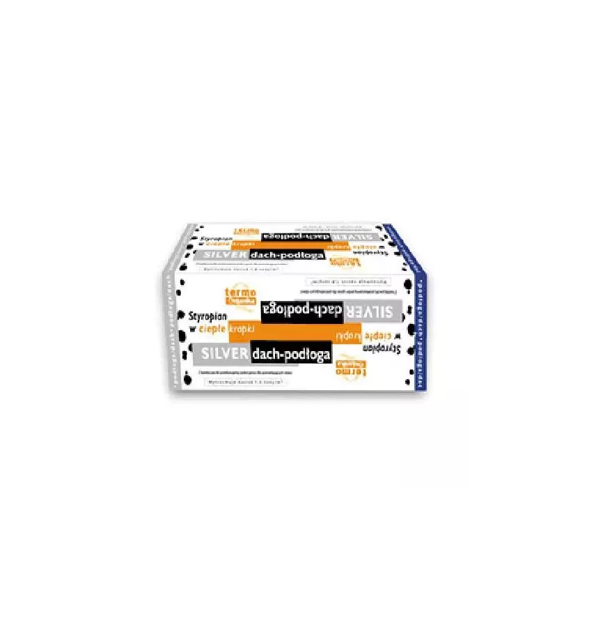 Termo Organika - polystyrenová deska se stříbrnou střechou, podlaha