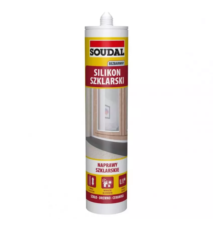 Soudal - zasklívací silikon