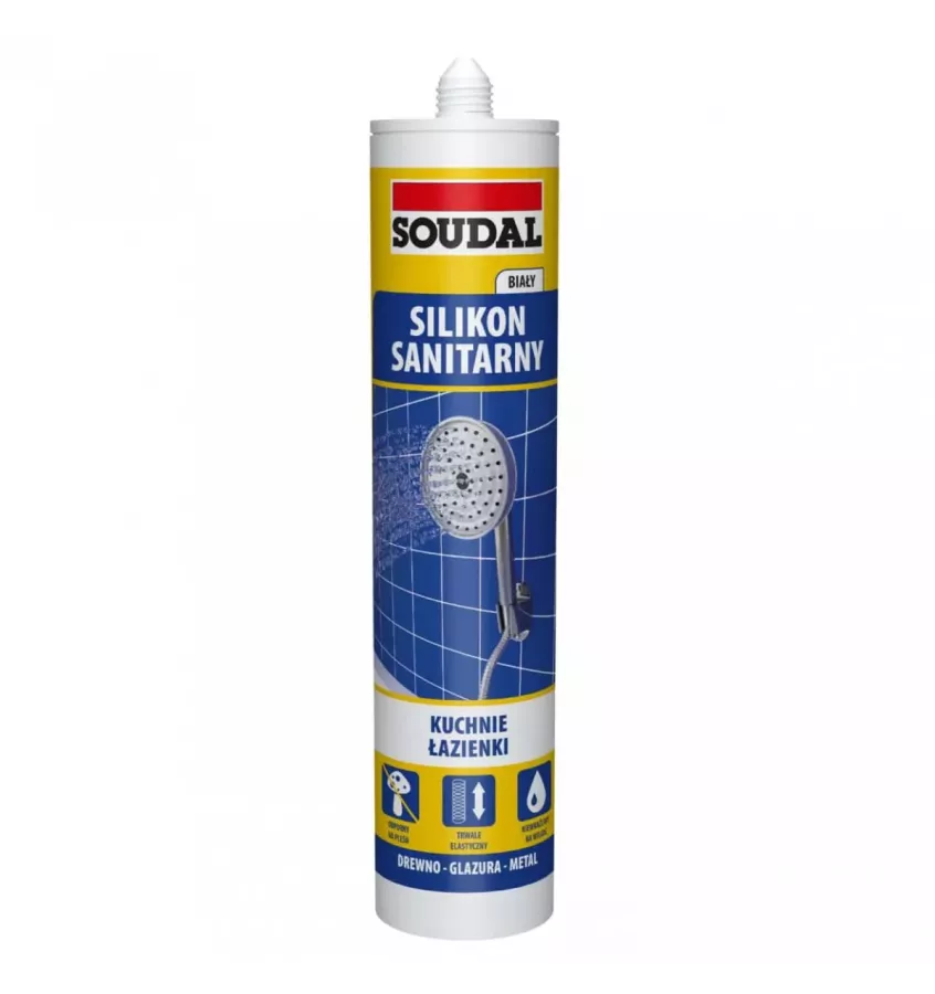 Soudal - silikon sanitarny