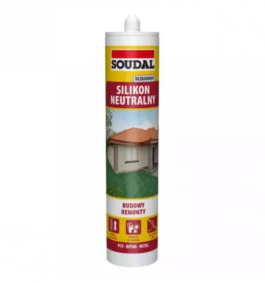Soudal - neutrální silikon