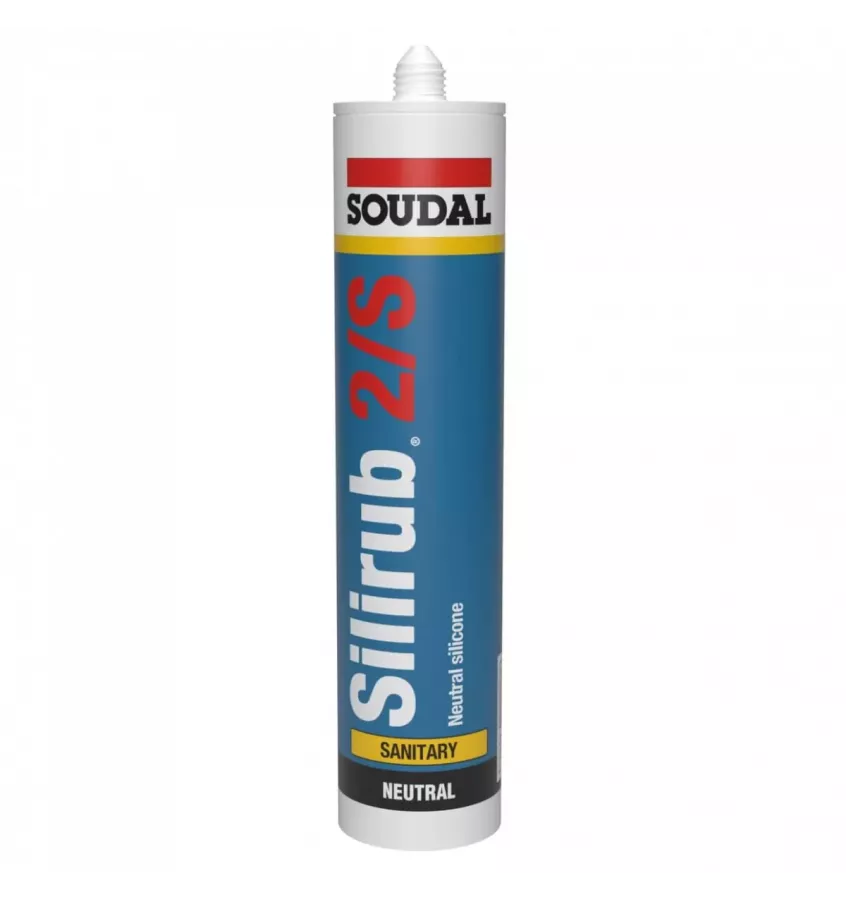 Soudal - sanitární neutrální silikon Silirub 2 / S