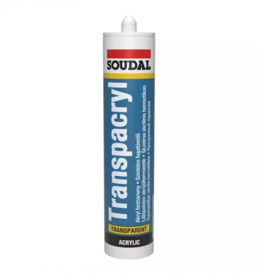 Soudal - akrylátový tmel Transpacryl