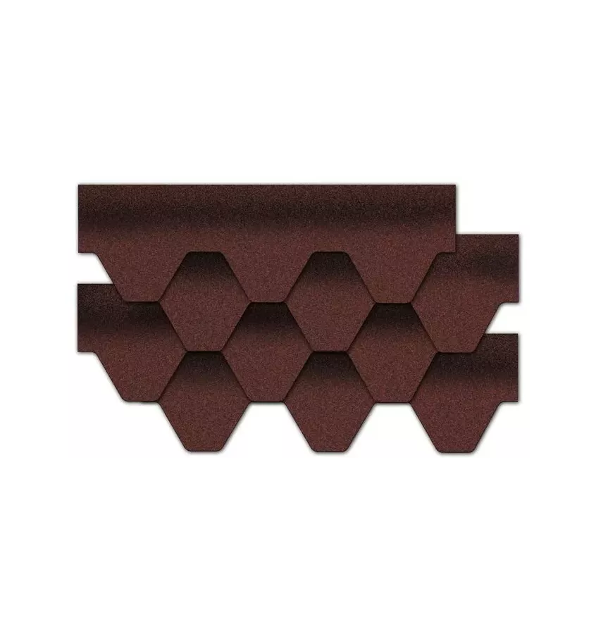 Kerabit - gont bitumiczny Kerabit K+ cieniowany Plaster Miodu