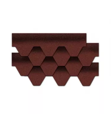 Kerabit - Kerabit K + bituminous shingle, shaded Honeycomb
